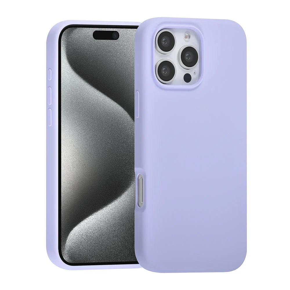 Tuniq iPhone 16 Pro Max Premium Liquid Silicone Θήκη Σιλικόνης - Purple