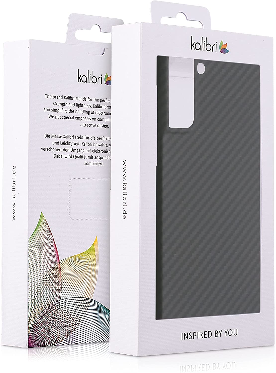 Kalibri Samsung Galaxy S21 Plus Σκληρή Θήκη Aramid Fiber Body Armor - Black Matte - 54071.47