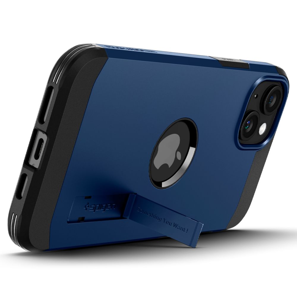 Spigen iPhone 15 Tough Armor Mag Σκληρή Θήκη με MagSafe - Navy Blue
