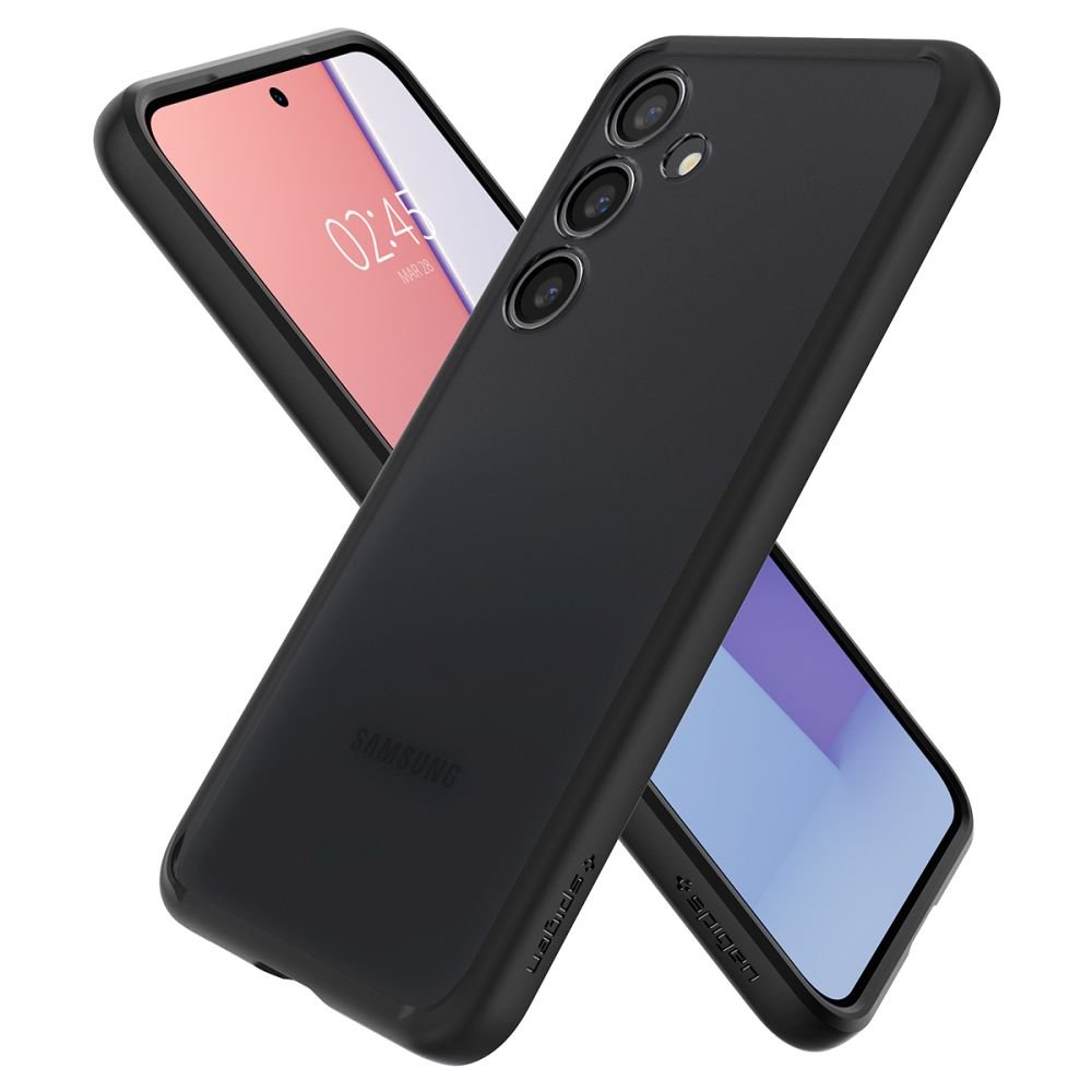 Spigen Samsung Galaxy S24+ Σκληρή Θήκη με Πλαίσιο Σιλικόνης Ultra Hybrid - Frost Black