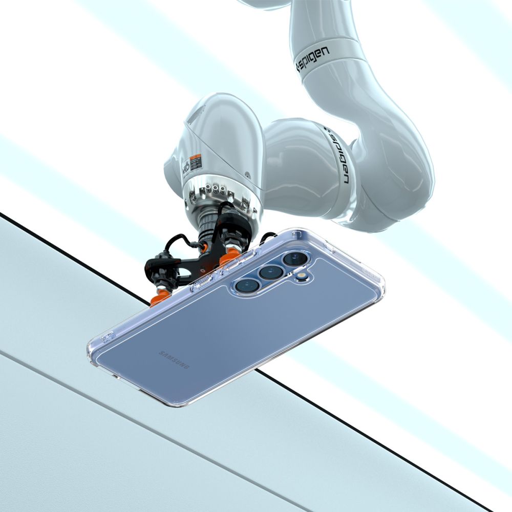 Spigen Samsung Galaxy S25 Plus - Σκληρή Θήκη με Πλαίσιο Σιλικόνης Ultra Hybrid - Crystal Clear