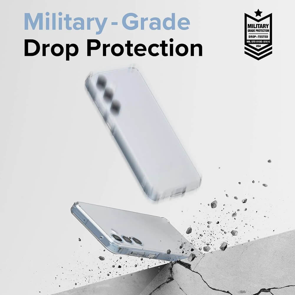 Ringke Samsung Galaxy A55 5G - Fusion - Σκληρή Θήκη με Πλαίσιο Σιλικόνης - Matte Clear