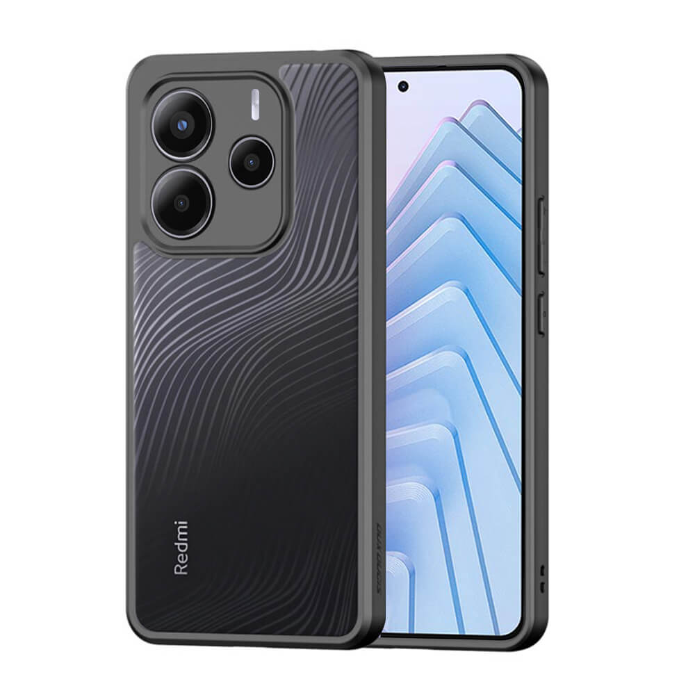 Dux Ducis Xiaomi Redmi Note 14 5G Aimo Series Σκληρή Θήκη με Πλαίσιο Σιλικόνης - Black