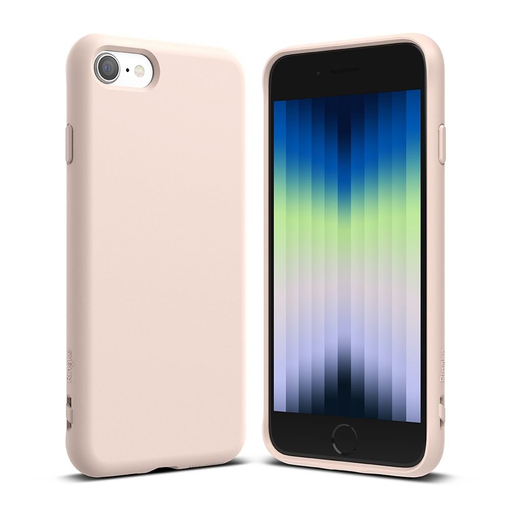 Ringke iPhone SE 2022 / SE 2020 / 7 / 8 Air S TPU Case Θήκη Σιλικόνης - Pink Sand