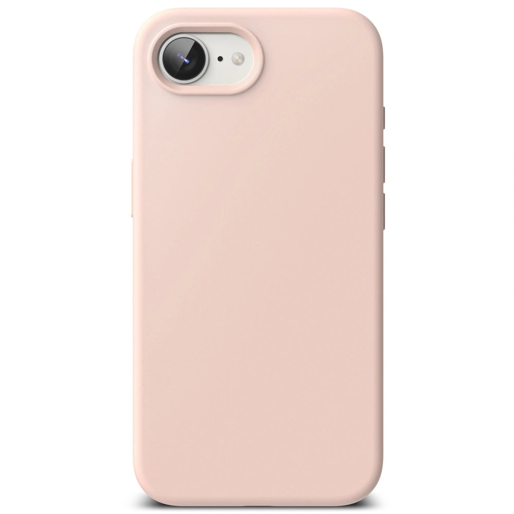 Ringke iPhone 16e Silicone Magnetic MagSafe Case Θήκη Σιλικόνης με MagSafe - Pink Sand