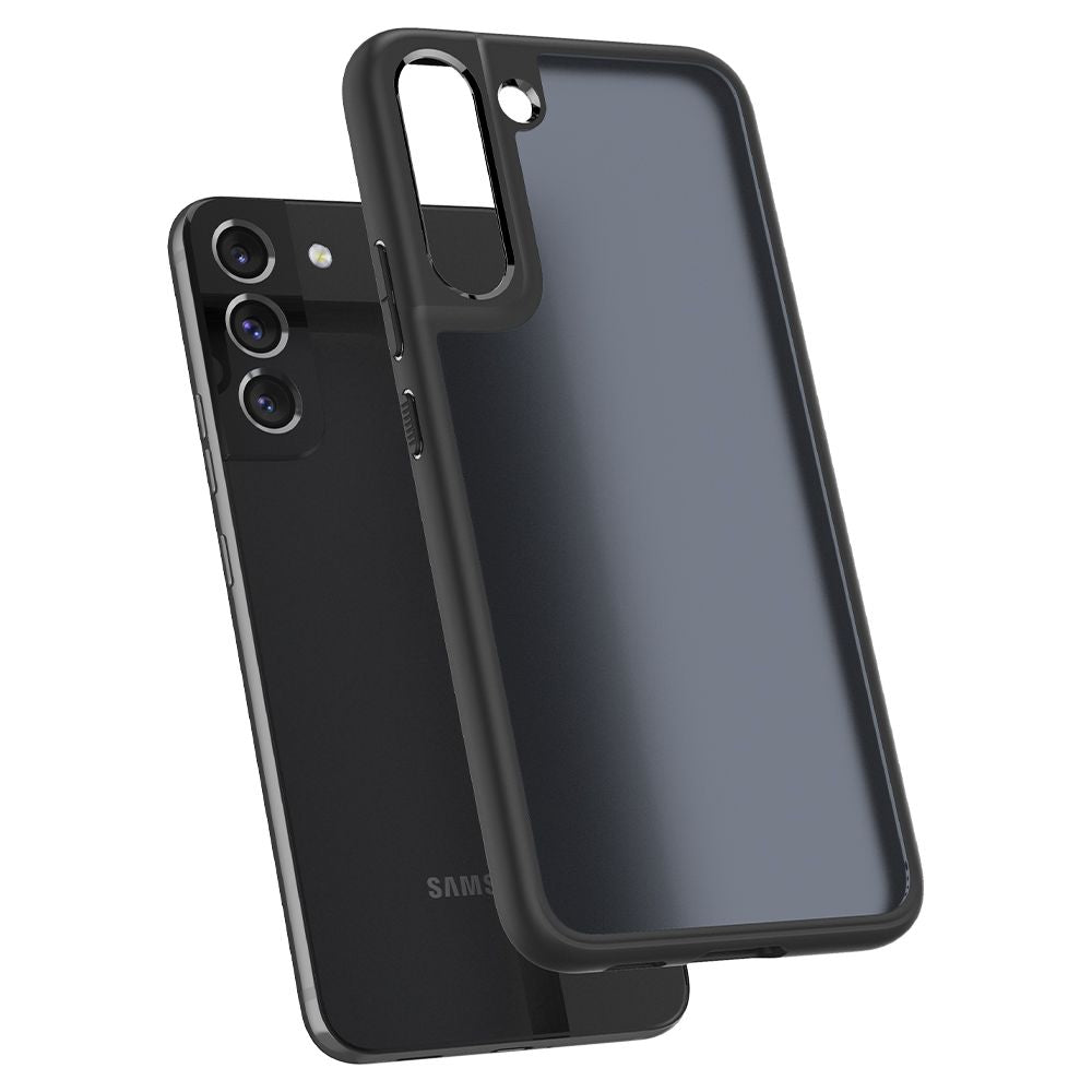 Spigen Samsung Galaxy S22 - Ultra Hybrid Σκληρή Θήκη με Πλαίσιο Σιλικόνης - Frost Black