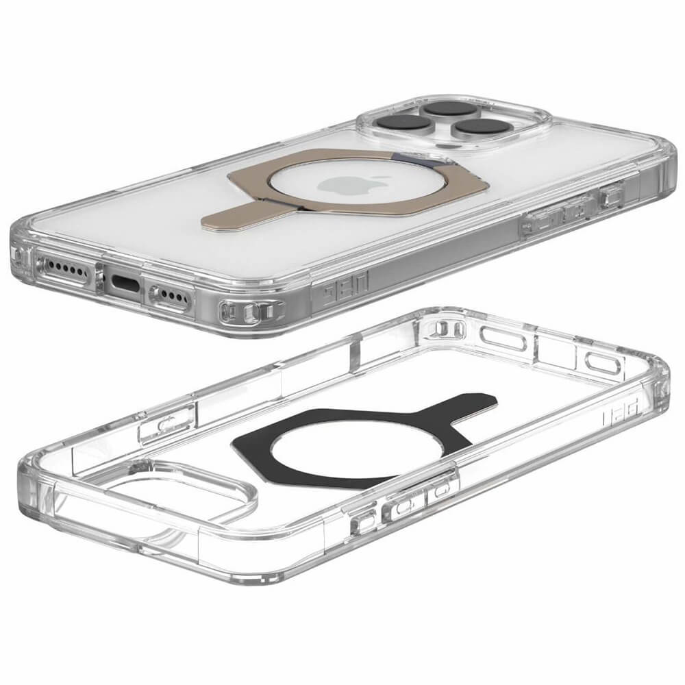 UAG iPhone 16 Pro Max Plyo XTE MagSafe Θήκη Υψηλής Προστασίας με MagSafe - Titanium / Διάφανη