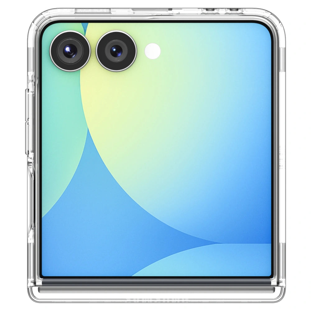 Spigen Samsung Galaxy Z Flip7 - Ultra Hybrid Pro Mag - Σκληρή Θήκη με Πλαίσιο Σιλικόνης με MagSafe - Clear / White