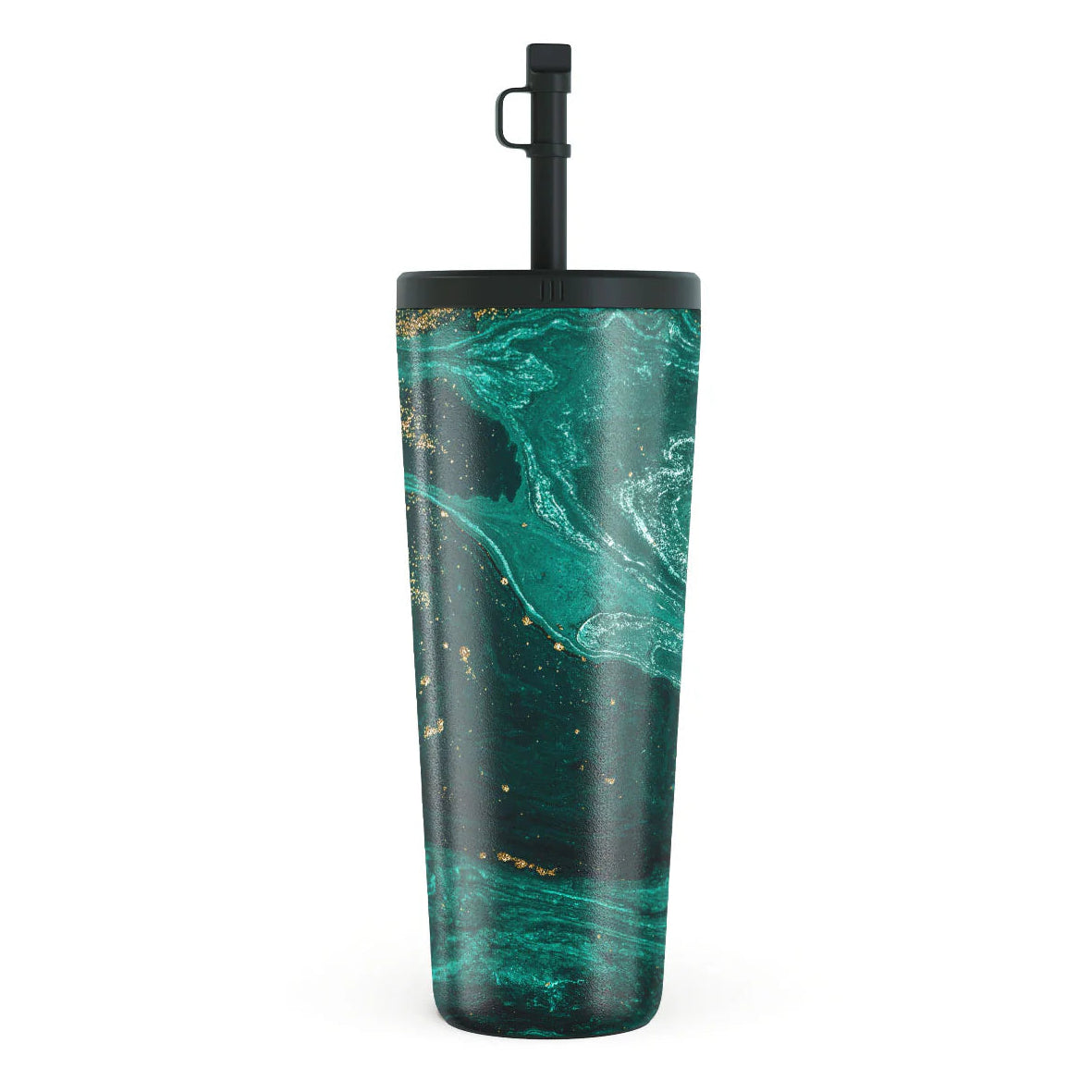 Burga Κούπα θερμός από Ανοξείδωτο Ατσάλι με καλαμάκι - 700ml - Emerald Pool