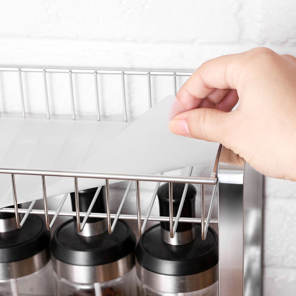 Songmics Μεταλλικό Ράφι Κουζίνας 2 Επιπέδων - Silver - KCS013E01