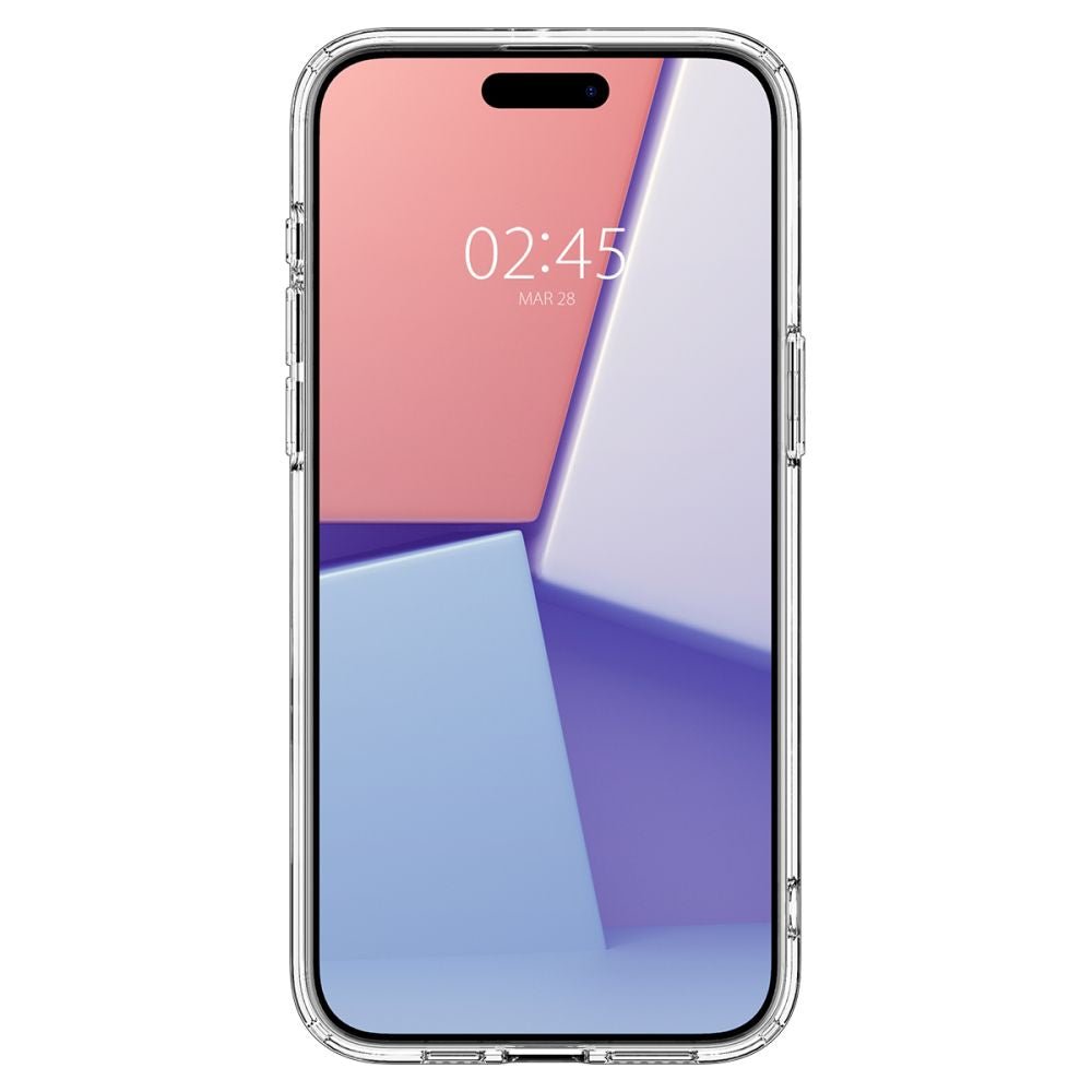 Spigen iPhone 15 Pro Ultra Hybrid Mag Σκληρή Θήκη με Πλαίσιο Σιλικόνης Και MagSafe - Graphite