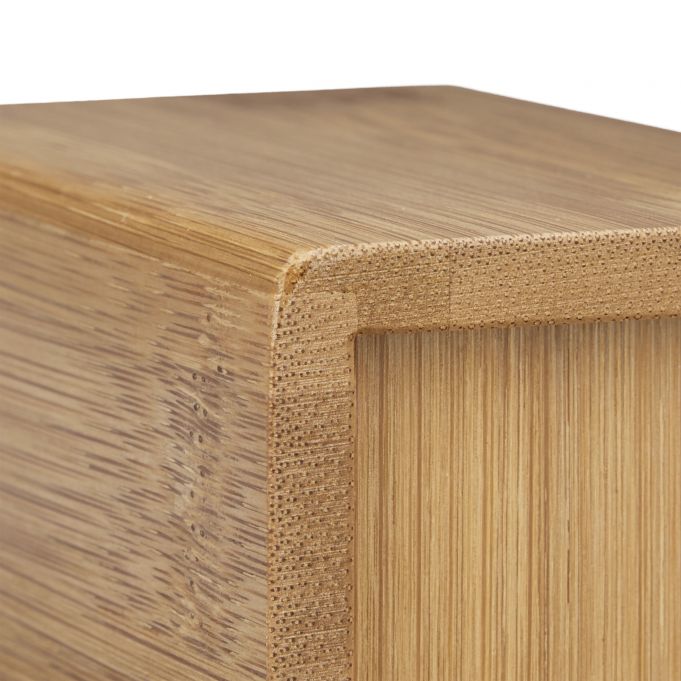 Relaxdays Σαπουνοθήκη Dispenser από Bamboo - Natural - 4052025202255