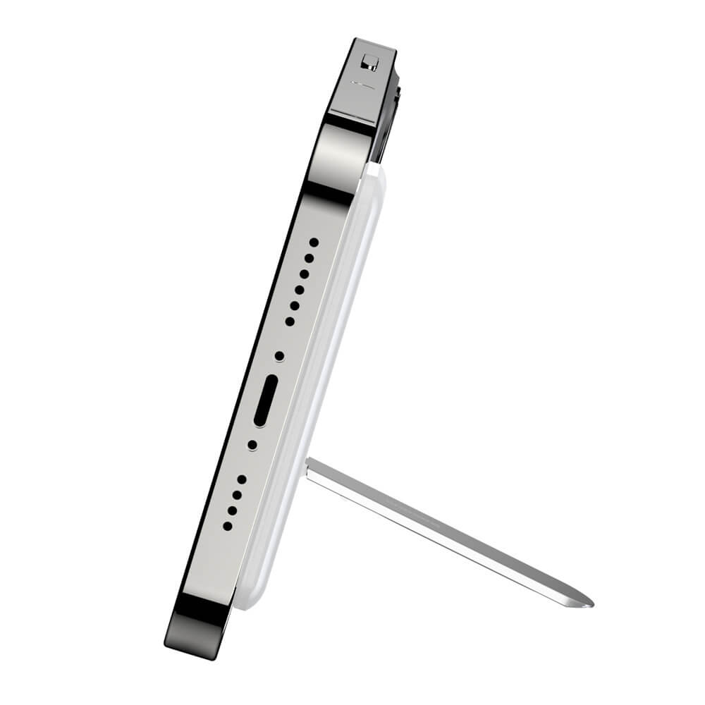 Baseus Self-Adhesive Foldable Phone Holder - Αυτοκόλλητο Stand Κινητού - White - LUXZ000002