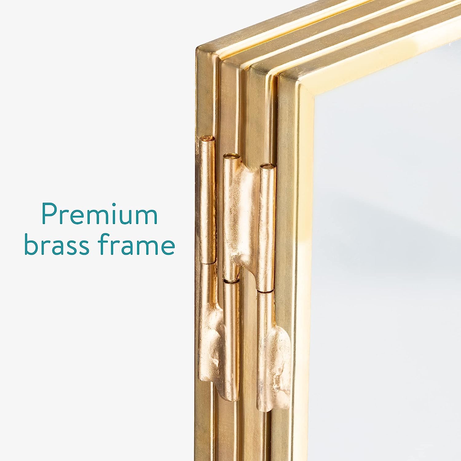 Navaris Αναδιπλούμενη Κορνίζα Διπλής Όψης για Φωτογραφίες - Gold - 54486.4