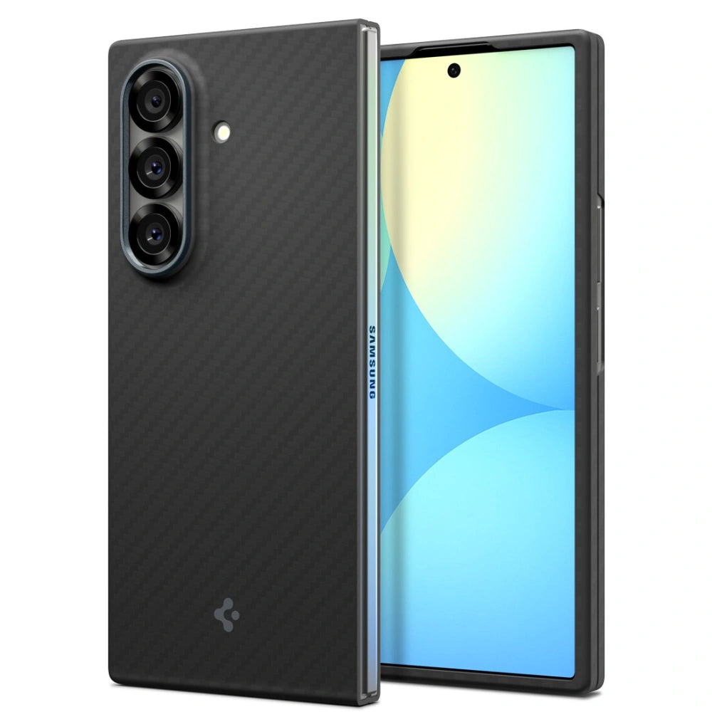 Spigen Samsung Galaxy Z Fold7 AirSkin Aramid Λεπτή Θήκη - Black