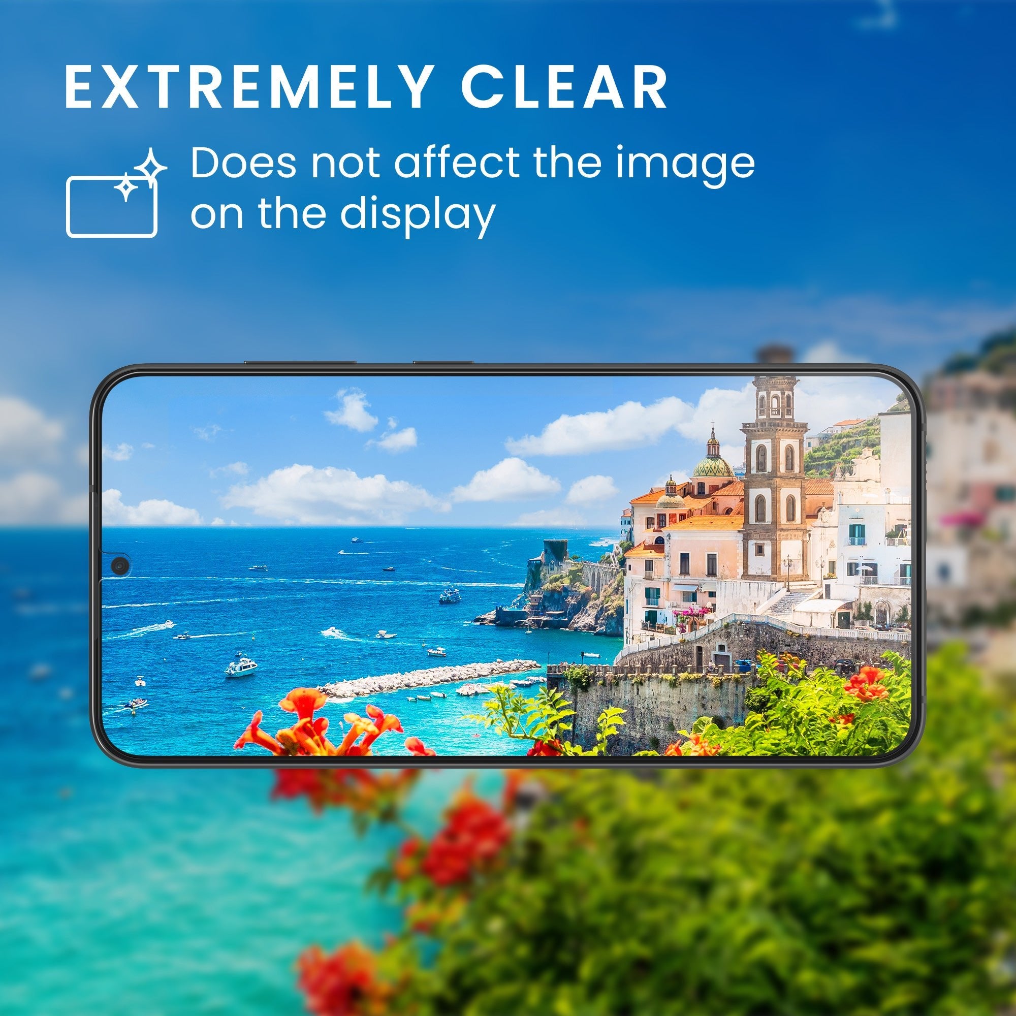 Kalibri Samsung Galaxy S24 Full Screen Αντιχαρακτικό Γυαλί Οθόνης - 2 Τεμάχια - Διάφανα