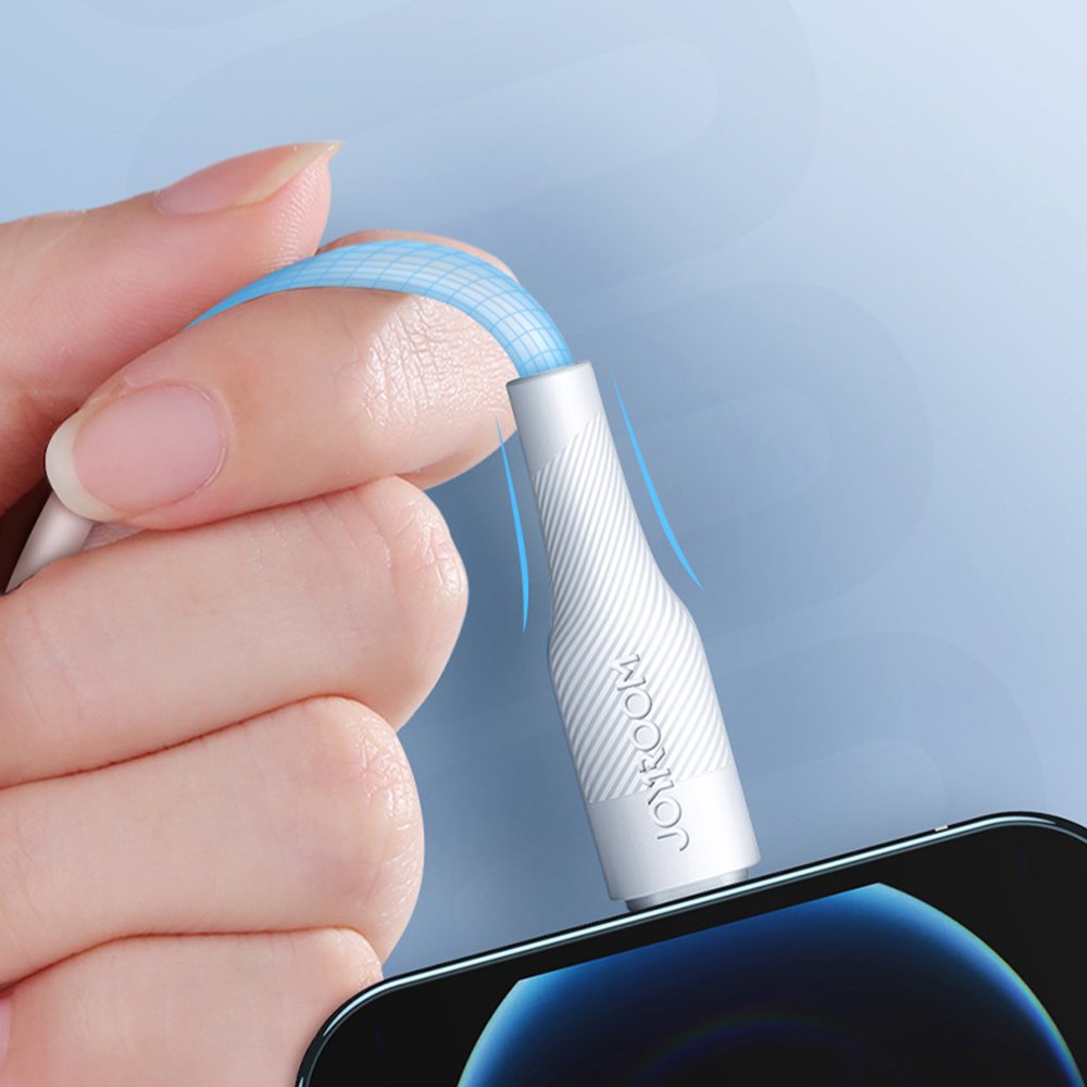 Joyroom S-1224M3 PD 20W 2.4A - Καλώδιο Δεδομένων και Φόρτισης Type-C to Lightning 1.2M - White