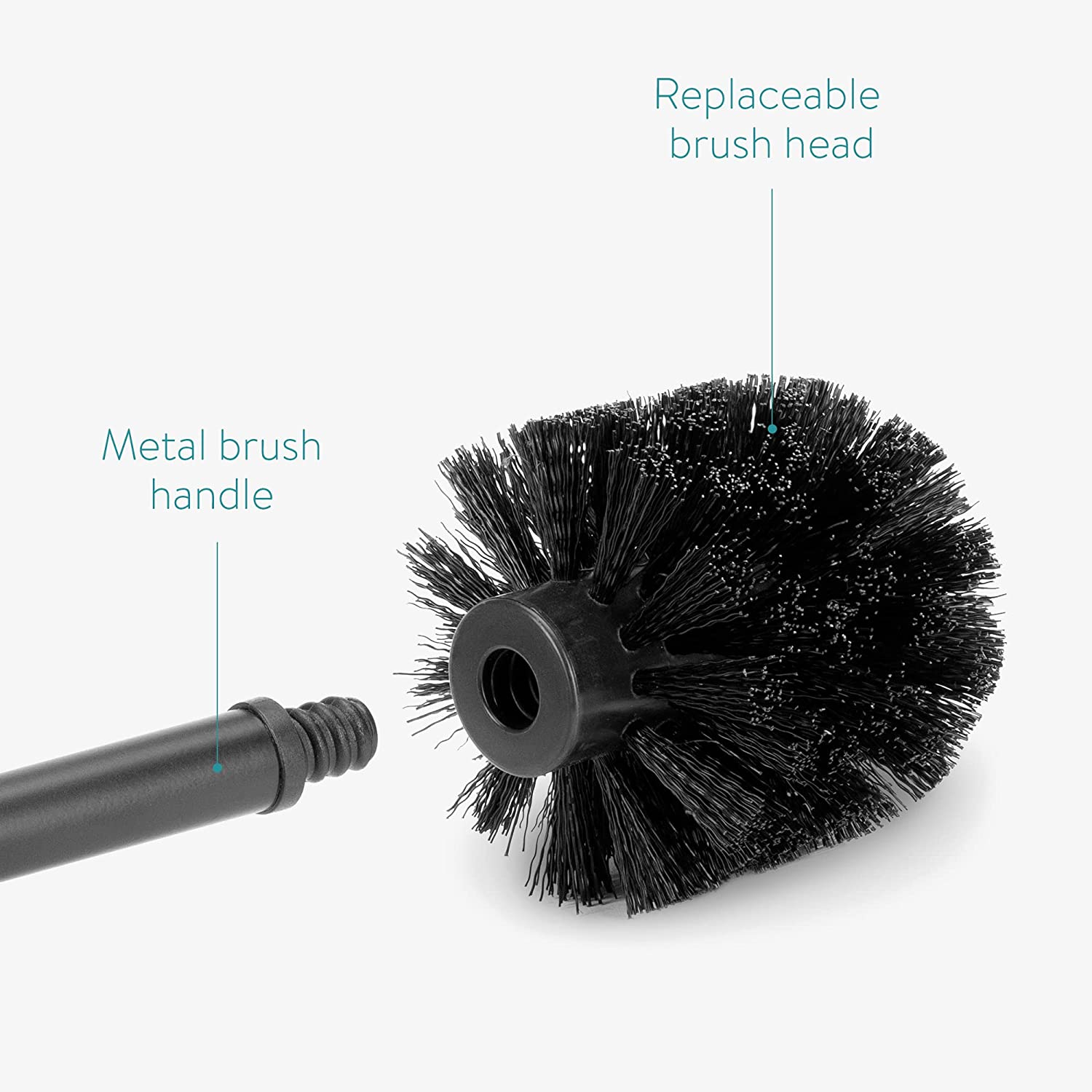 Navaris Πιγκάλ Μπάνιου από Ακακία - Black / Brown - 55780.02