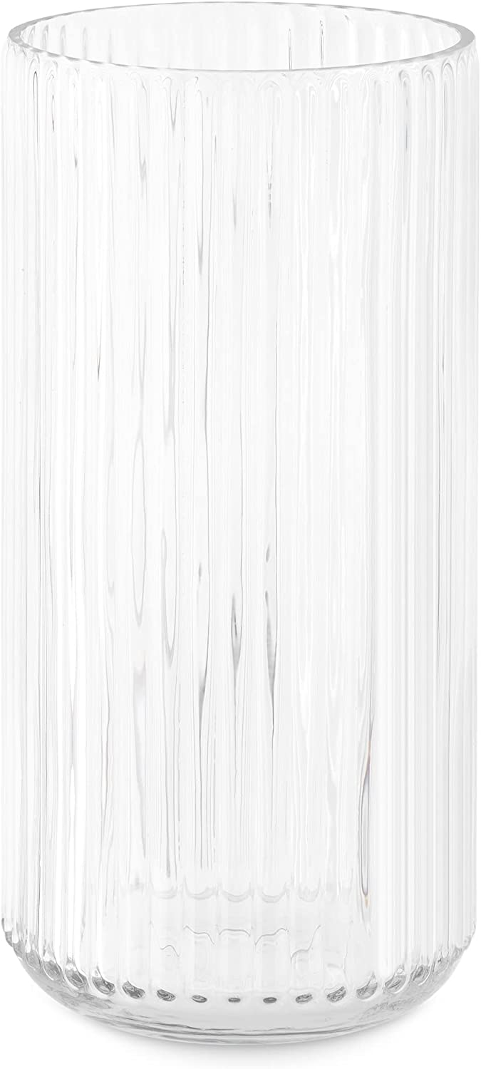 Navaris Γυάλινο Διακοσμητικό Βάζο - 25 x 11.5 cm - Διάφανο - 60177.01