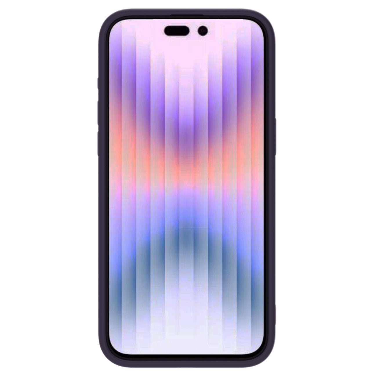 Nillkin iPhone 15 Pro Max CamShield Silky Θήκη Σιλικόνης με Κάλυμμα για την Κάμερα - Dark Purple