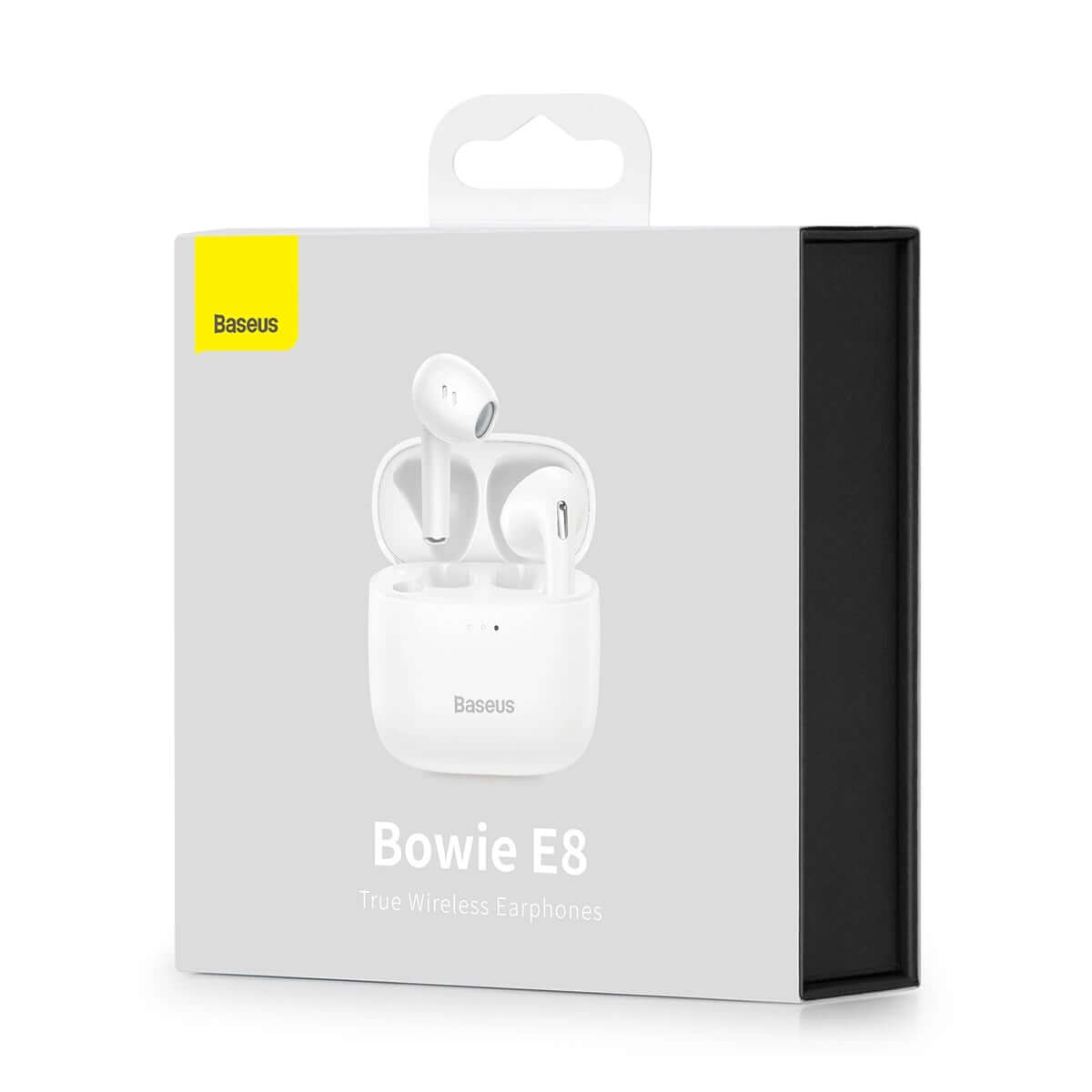 Baseus Bowie E8 TWS Bluetooth 5.0 - Ασύρματα ακουστικά για Κλήσεις / Μουσική - White - NGTW050202