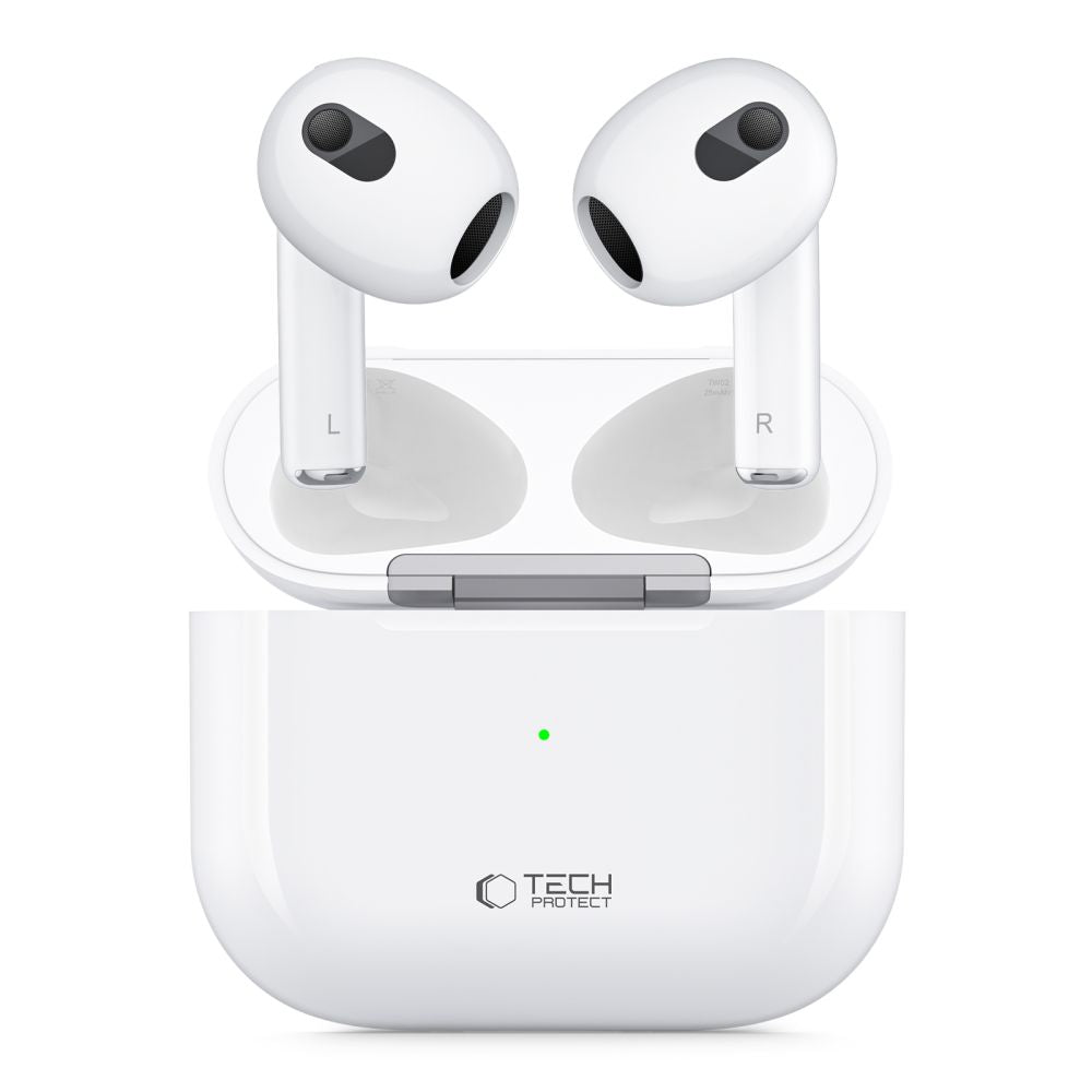 Tech-Protect Ultraboost TWS Earphone Core - Ασύρματα ακουστικά για Κλήσεις / Μουσική - White