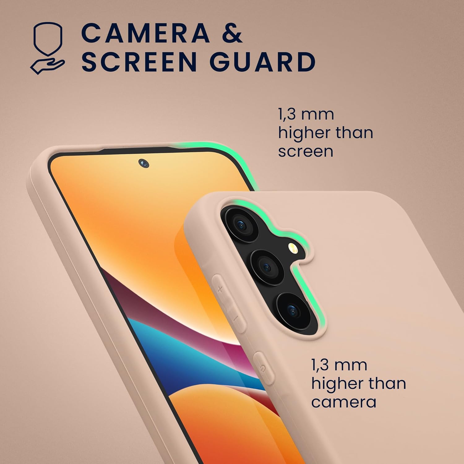 KW Samsung Galaxy A55 5G Λεπτή Θήκη Σιλικόνης TPU - Coconut Swirl