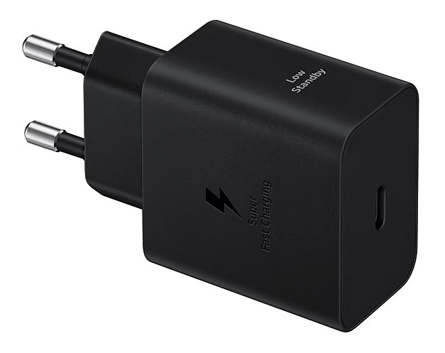 Samsung Οικιακός Φορτιστής 45W με Καλώδιο Type-C to Type-C - EP-T4511XBEGEU - Black