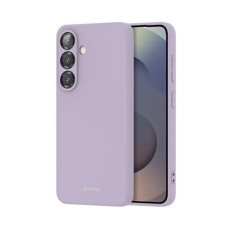 Crong Samsung Galaxy S25 Color Cover Θήκη Σιλικόνης - Purple