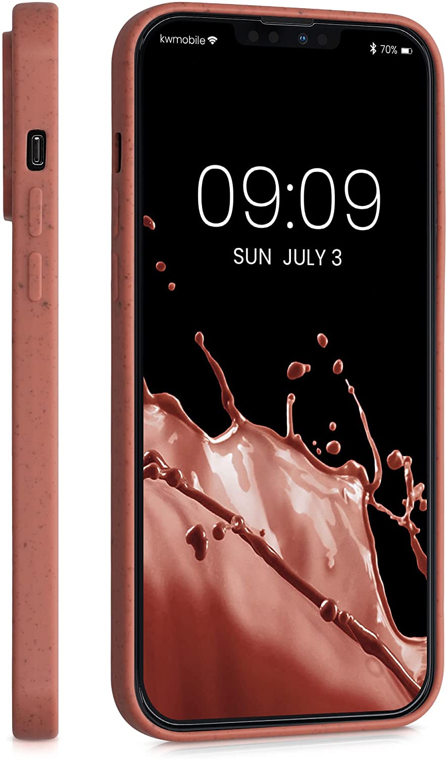 Kalibri iPhone 13 Pro Max Θήκη Σιλικόνης TPU με Ανακυκλώσιμο και Βιοδιασπώμενο Υλικό - Blush Beauty - 56492.215