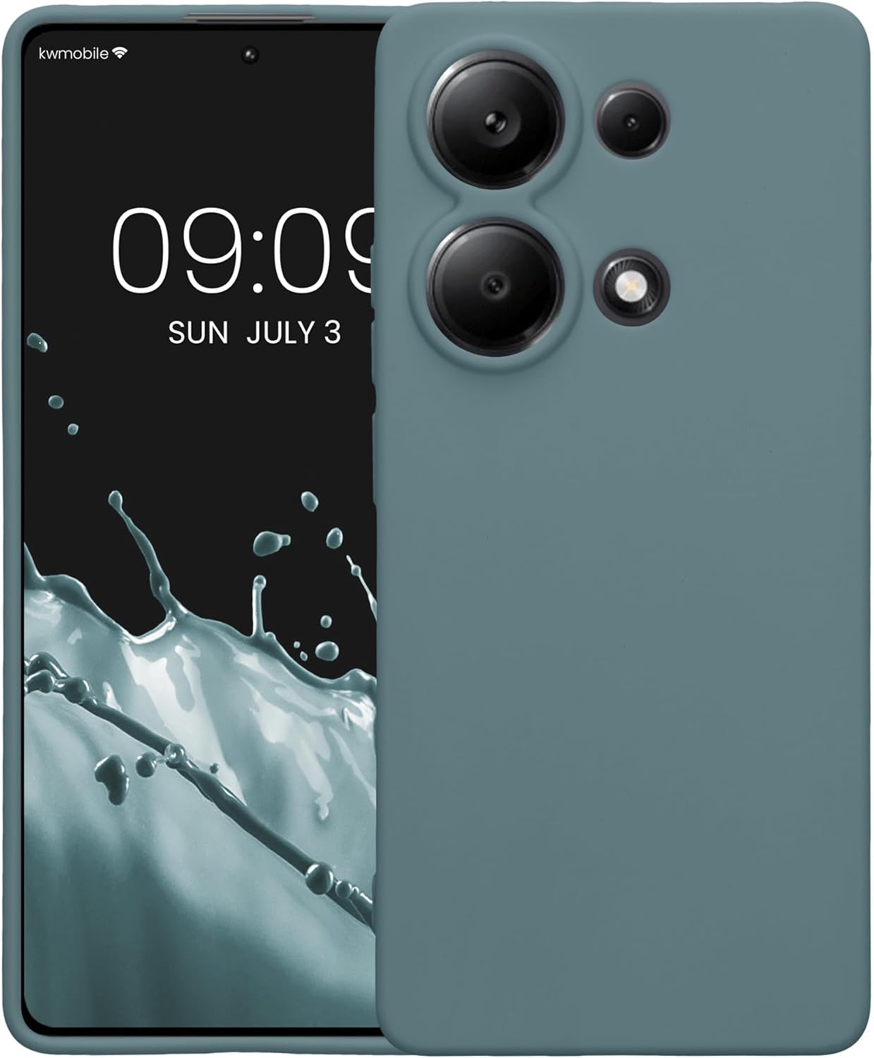 KW Xiaomi Redmi Note 13 Pro 4G Θήκη Σιλικόνης TPU - Arctic Night