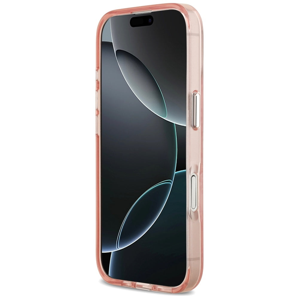 Karl Lagerfeld iPhone 17 - IML Choupette Head Logo MagSafe - Σκληρή Θήκη με Πλαίσιο Σιλικόνης - Pink - KLHMP17SHMKBCHOP