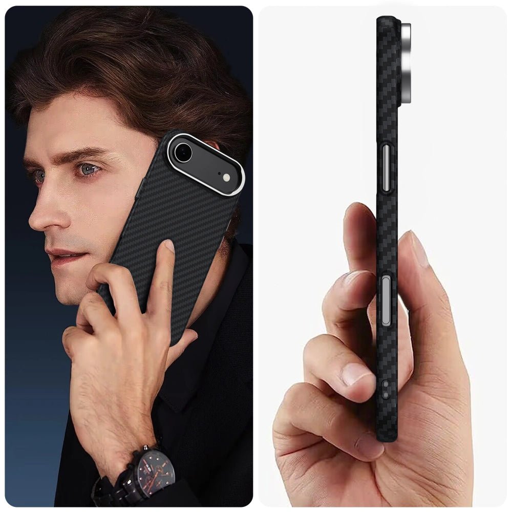Tech - Protect iPhone Air - Ion Carbon MagSafe - Σκληρή Θήκη με MagSafe - Black / Silver