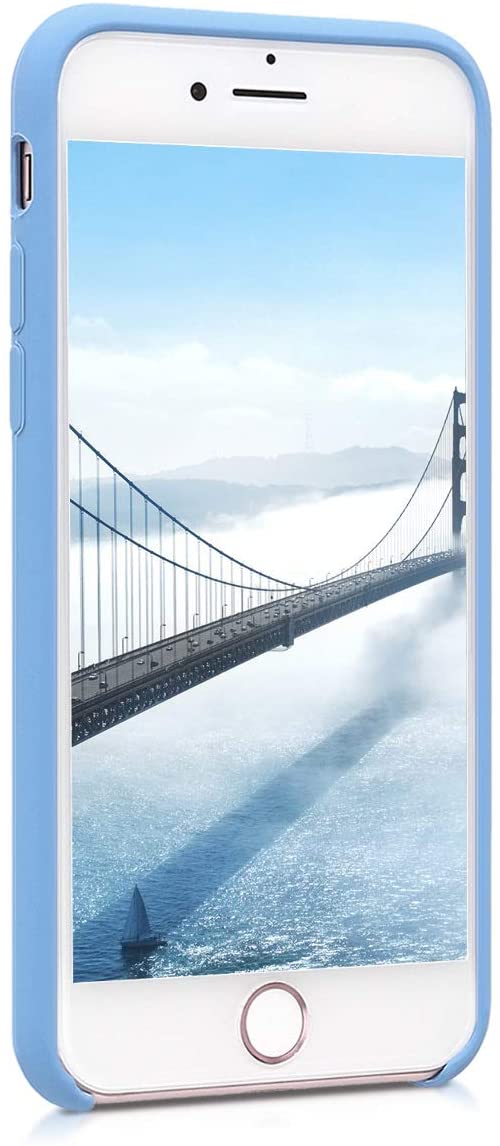 KW iPhone SE 2022 / SE 2020 / 7 / 8 Θήκη Σιλικόνης Rubber TPU - Heritage Blue - 40225.188