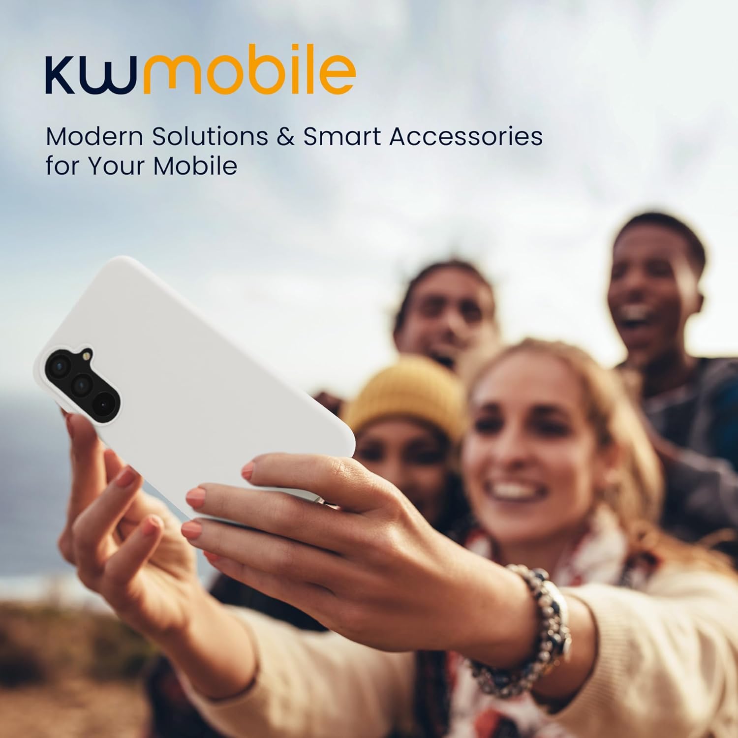 KW Samsung Galaxy A55 5G Λεπτή Θήκη Σιλικόνης TPU - Matte White