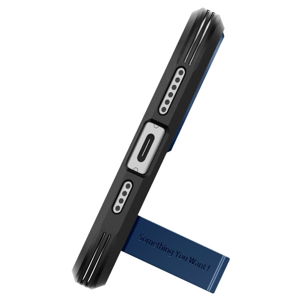 Spigen iPhone 15 Tough Armor Mag Σκληρή Θήκη με MagSafe - Navy Blue