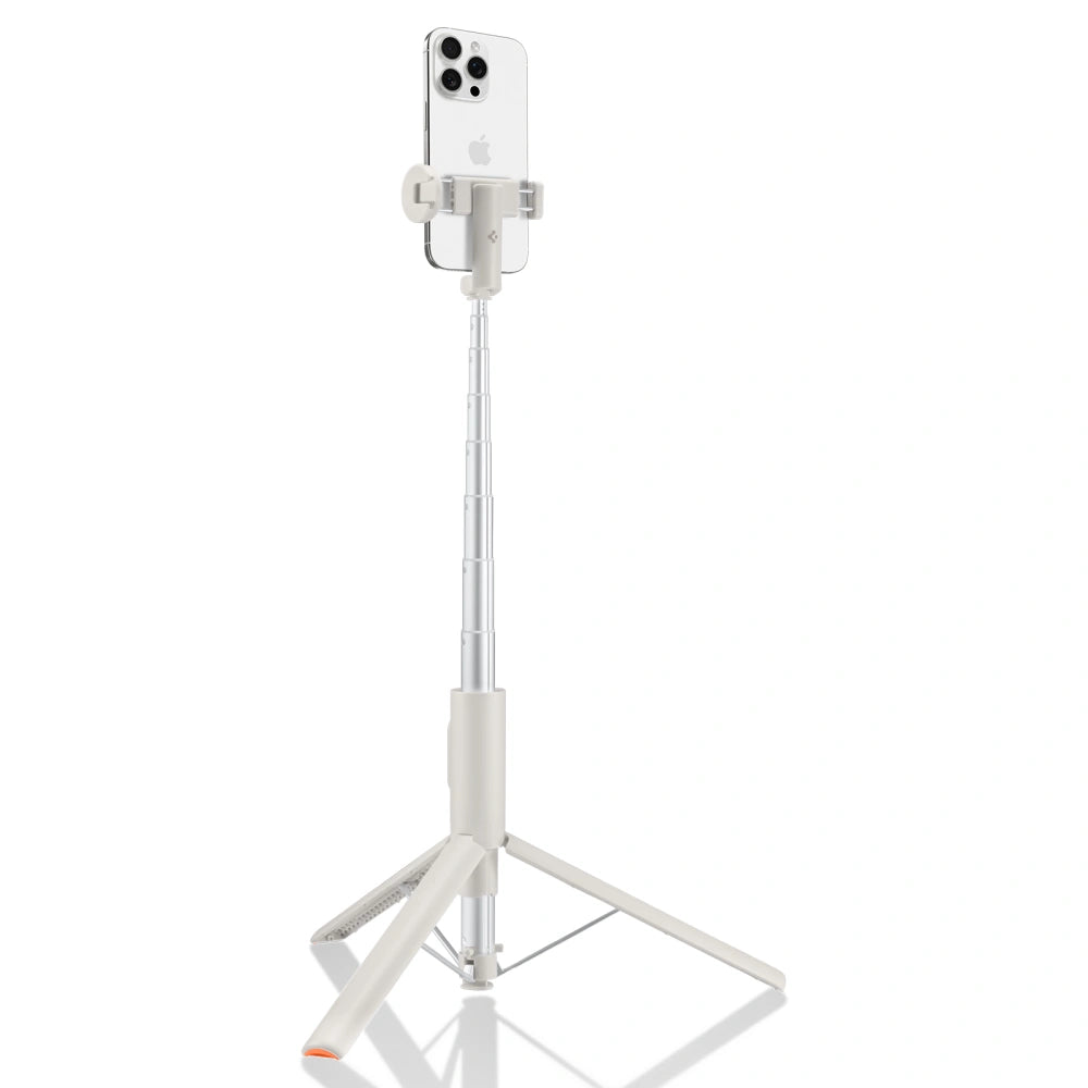 Spigen S541W Selfie Stick Τρίποδο με Bluetooth Τηλεχειριστήριο - Dune Beige