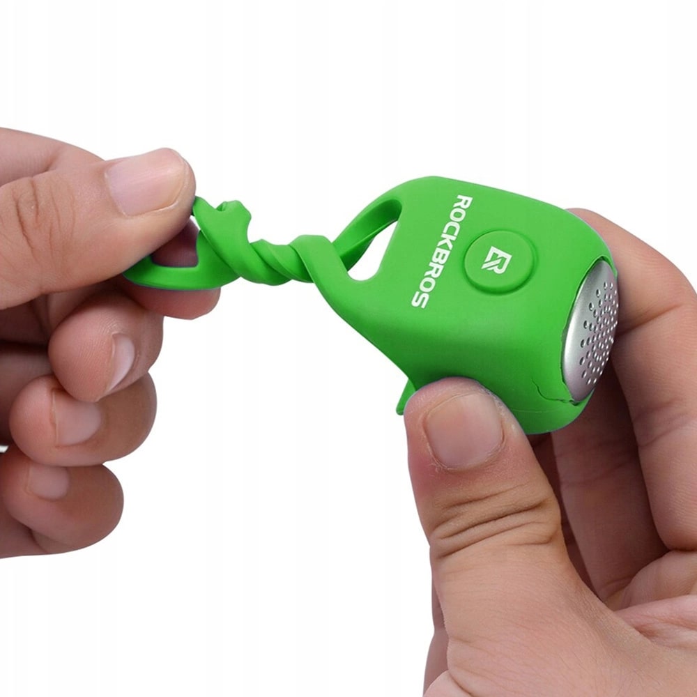Rockbros Ηλεκτρικό Κουδούνι Ποδηλάτου - Green - CB1709GN