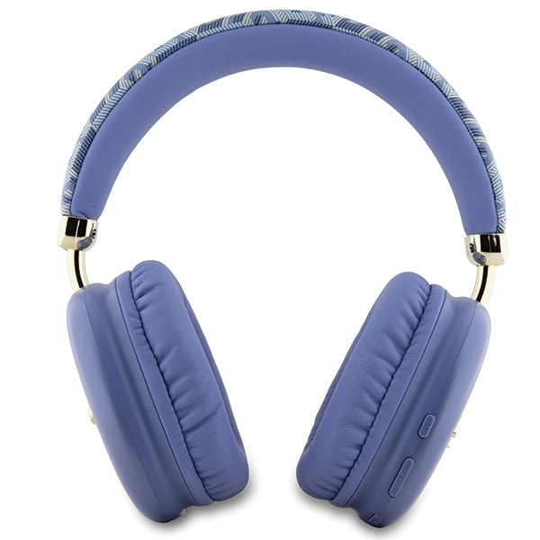 Guess Over-Ear Gcube Metallic Script Logo - Ασύρματα Bluetooth Ακουστικά - Purple