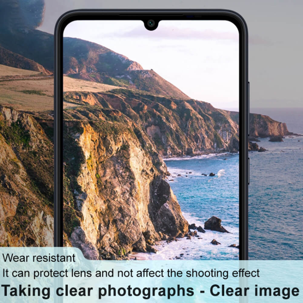 Techsuit Samsung Galaxy A15 4G / A15 5G - Προστασία Καμερών - Αντιχαρακτικό Γυαλί - Black