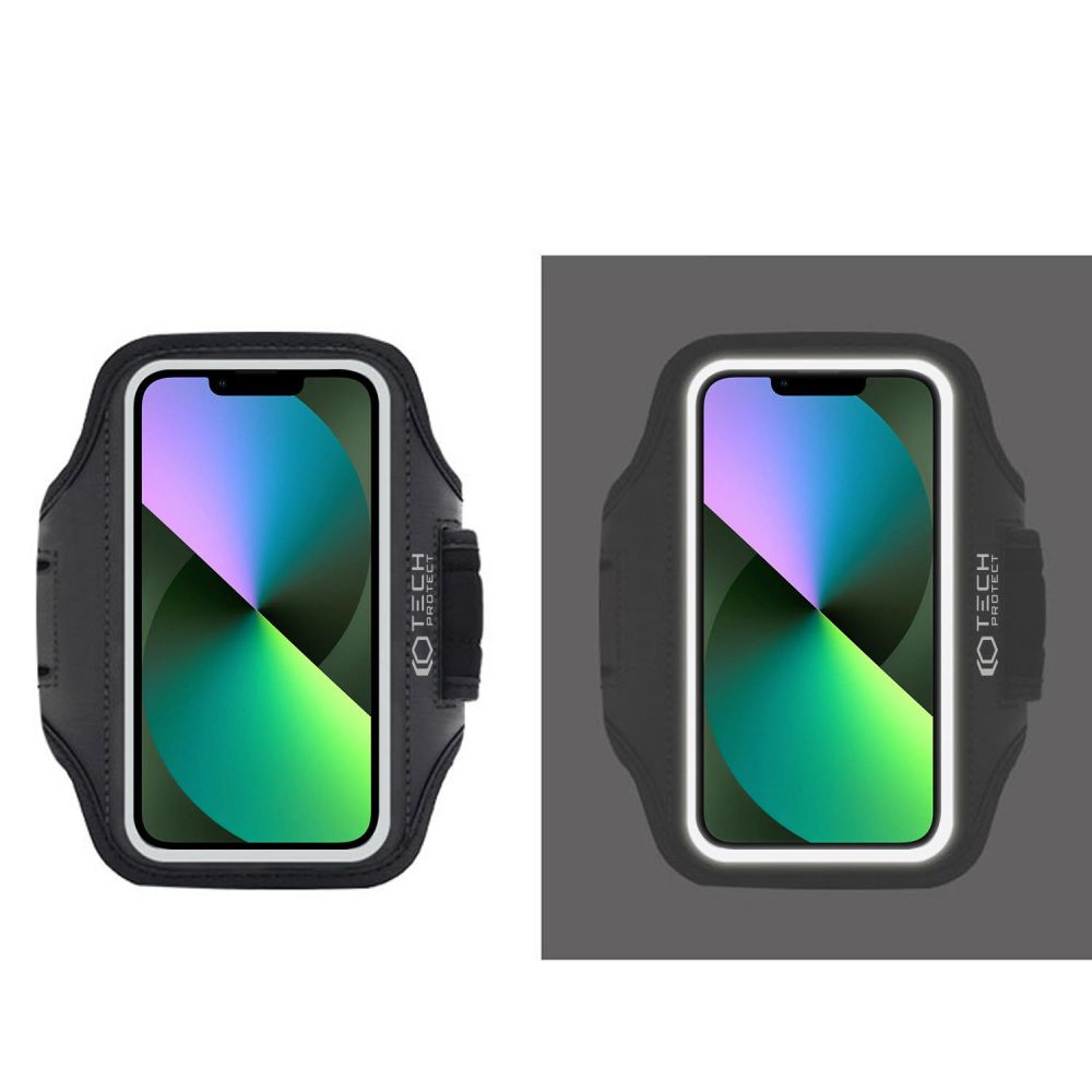 Tech-Protect M2 Universal Sport Armband - 151 x 78 mm - Black