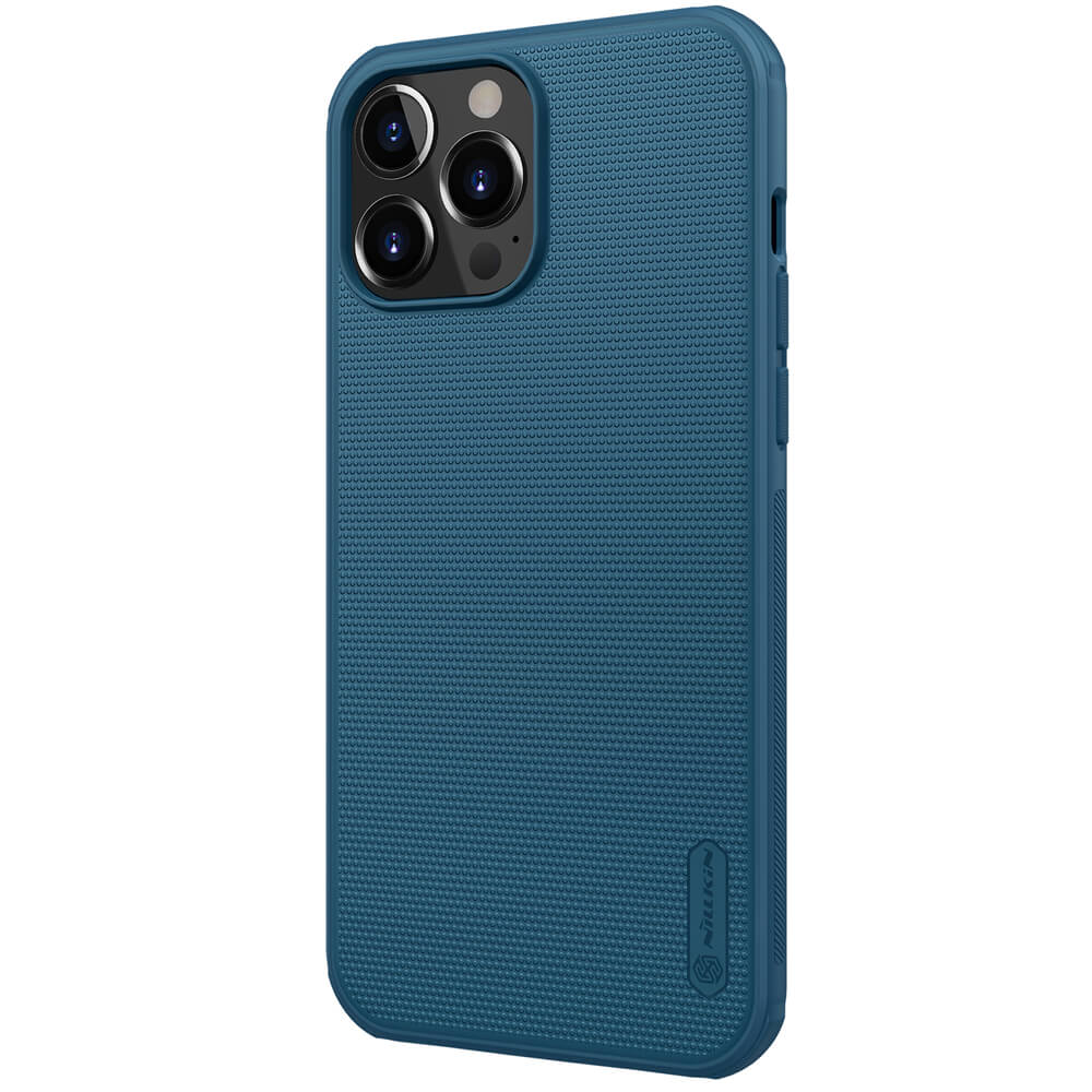Nillkin iPhone 13 Pro Max Super Frosted Shield Rugged Σκληρή Θήκη - Blue