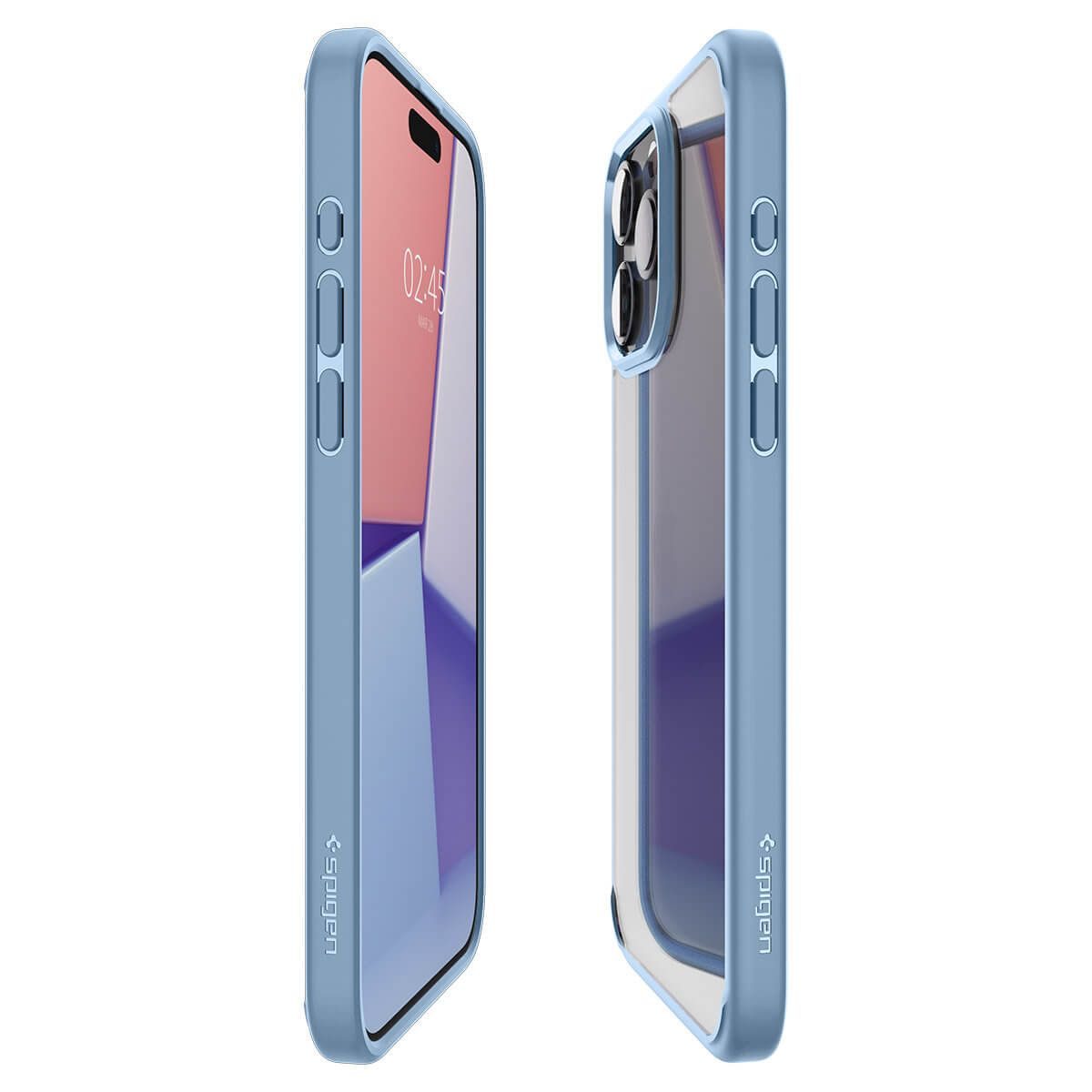 Spigen iPhone 15 Pro Max Ultra Hybrid Σκληρή Θήκη με Πλαίσιο Σιλικόνης - Sierra Blue