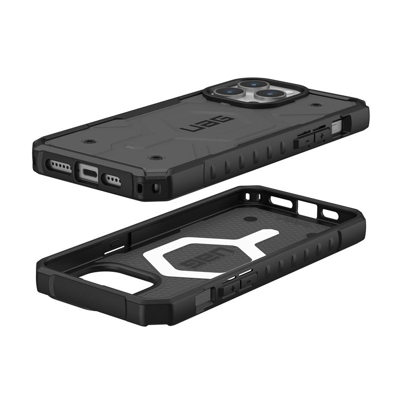 UAG iPhone 15 Pro Max Pathfinder MagSafe Series Σκληρή Θήκη με MagSafe - Silver