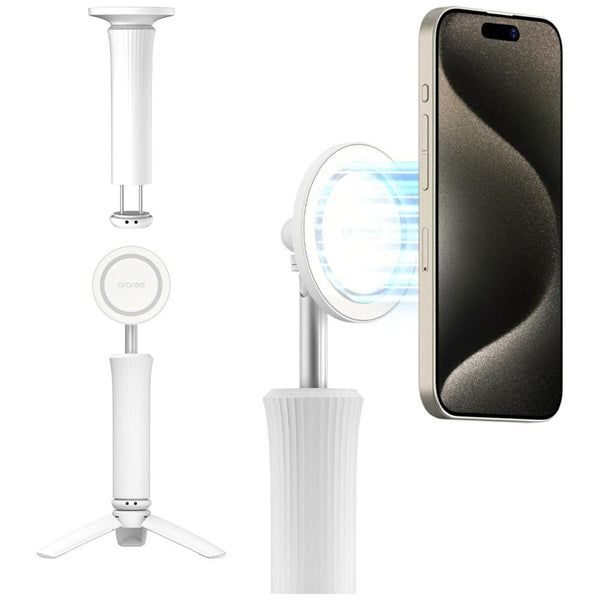 Araree Magfie Pod Lite Selfie Stick - MagSafe Τρίποδο - White