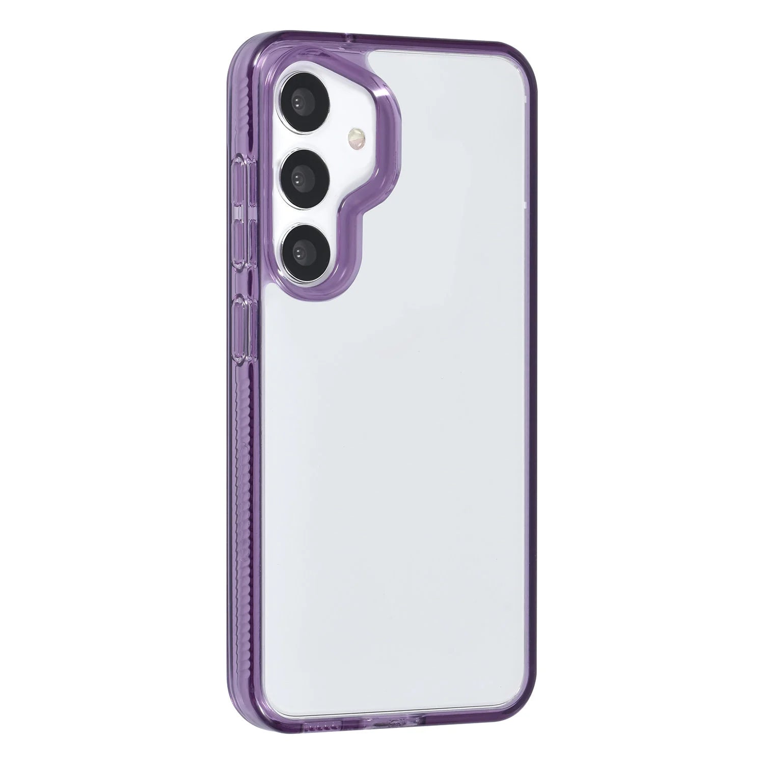 Tuniq Samsung Galaxy S24 - Σκληρή Θήκη με Πλαίσιο Σιλικόνης - Purple