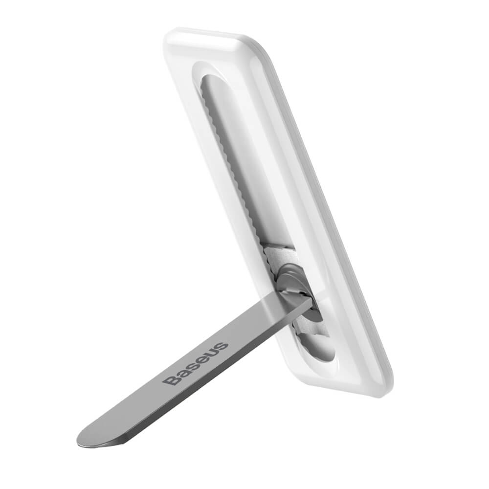 Baseus Self-Adhesive Foldable Phone Holder - Αυτοκόλλητο Stand Κινητού - White - LUXZ000002