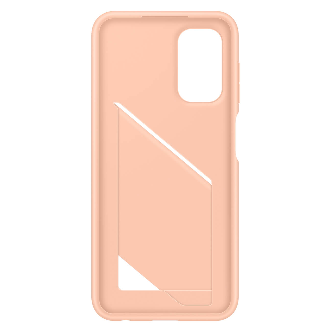 Samsung Card Slot Cover Samsung Galaxy A13 4G Θήκη Σιλικόνης με Υποδοχή για Κάρτα - Peach - EF-OA135TPEGWW