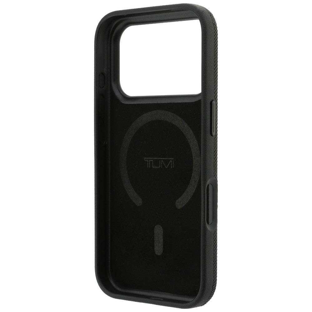 Tumi iPhone 18 Pro / iPhone 17 Pro - Σκληρή Θήκη με Πλαίσιο Σιλικόνης και Stand MagSafe - Ballistic - Black