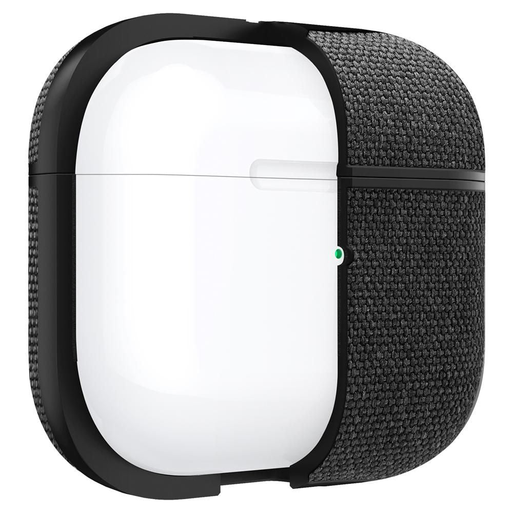 Spigen AirPods 3 Θήκη Urban Fit από Σιλικόνη και Ύφασμα - Black